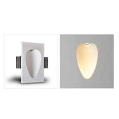 Lepro LED ugradbena dekorativna lampa za suhozid 230x145x55mm 3000K