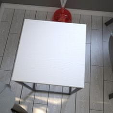 Woody Fashion Bočni stol, Pure - White