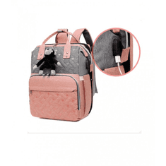 CoZy Ruksak za pelene - Bordo/Siva