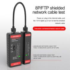 Habotest HT812A tester UTP mrežnog kabela RJ45/RJ14/RJ12/RJ9