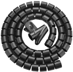 Ugreen navlaka za držanje kabela, 25 mm, 3 m, crna (30819)