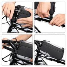 MG Bike Front Storage torbica za bicikl 6.5'', crno