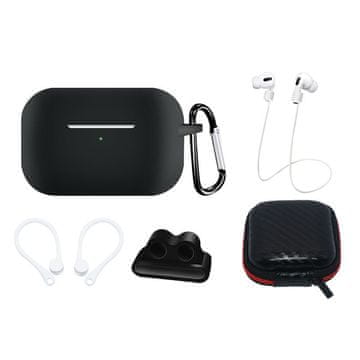 MG Case paket dodatne opreme za Apple Airpods Pro 1/2, crno