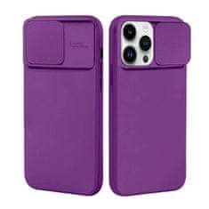 MG Privacy Lens maska za iPhone 14, ljubičasta