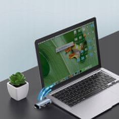 Tech-protect Ultraboost čitač kartica SD / Micro SD, siva