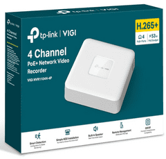 TP-Link Vigi video rekorder, PoE+ 4K, 2xUSB/HDMI/VGA/LAN, 4 kanala (VIGI NVR1104H-4P)