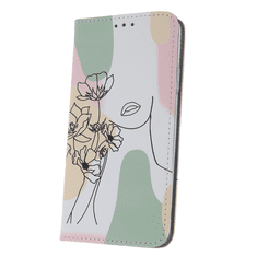 Onasi Smart Art Flower maskica ​​za Xiaomi Redmi Note 11 4G / 11s 4G, preklopna