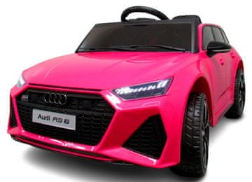 Audi RS6 GT CRVENI Auto na baterije EVA Kožno daljinsko upravljanje