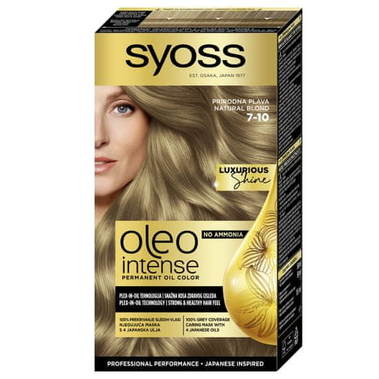 Syoss Oleo Intense boja za kosu, 7-10 prirodno plava