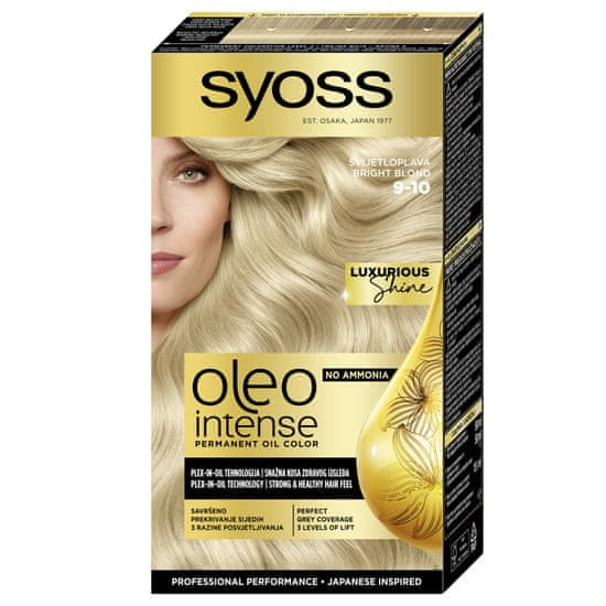 Syoss Oleo Intense boja za kosu, 9-10 svijetlo plava