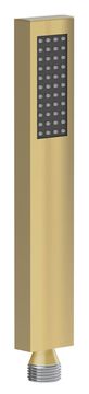 SAPHO Kvadratna ručna tuš glava, zlato mat, 200mm, SAPHO