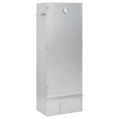 Vidaxl Pećnica s pušnicom i drvenom sječkom 44,5 x 29 x 110 cm čelična