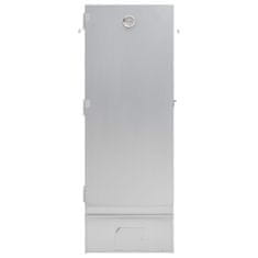 Vidaxl Pećnica s pušnicom i drvenom sječkom 44,5 x 29 x 110 cm čelična