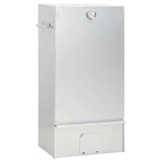 Vidaxl Pećnica s pušnicom i drvenom sječkom 44,5 x 29 x 83 cm čelična