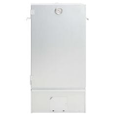 Vidaxl Pećnica s pušnicom i drvenom sječkom 44,5 x 29 x 83 cm čelična