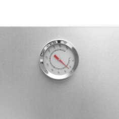 Vidaxl Pećnica s pušnicom i stolom od pocinčanog čelika