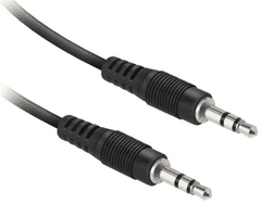 SBS Ekon audio kabel, 3.5 ulaz, 0.5m, crni (ECAJACK05MMK)