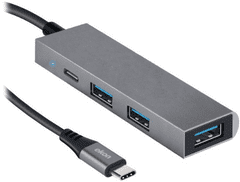 SBS USB hub, 3x USB-A, USB-C, sivi (ECITHUBTC34USBIN)