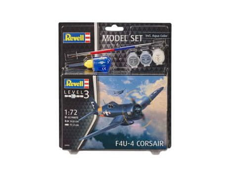  Revell Model Set F4U-4 Corsair model, 65/1