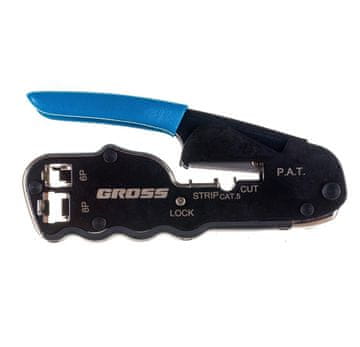 Gross Kliješta za stezanje UTP terminala RJ45, 6-8P, RJ11-12 CAT5
