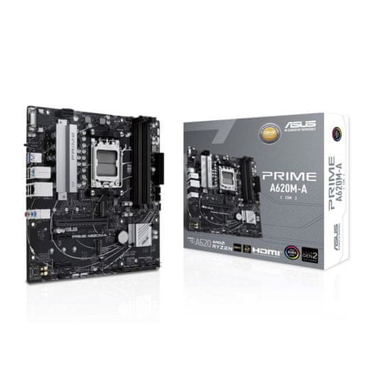 ASUS Prime A620M-A-CSM matična ploča, AM5, DDR5, Micro ATX (90MB1F10-M0EAYC)