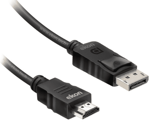 SBS Ekon kabel, HDMI, DisplayPort, 1.8m, crni (ECITHDMIDPORT18K)