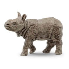 Schleich figura, indijski nosorog, mladunče, 7,5 x 2,5 x 5,5 cm