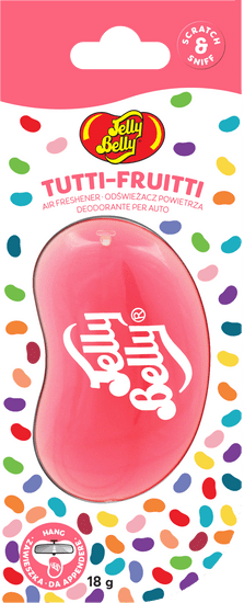 Jelly Belly osvježivač zraka 3D Air Fresh - Tutti Frutti