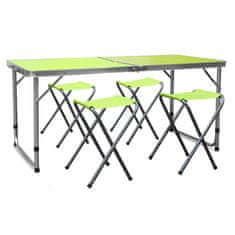 Aga Kamping set na sklapanje Zeleni