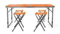 Aga Kamping set na sklapanje Narančasti