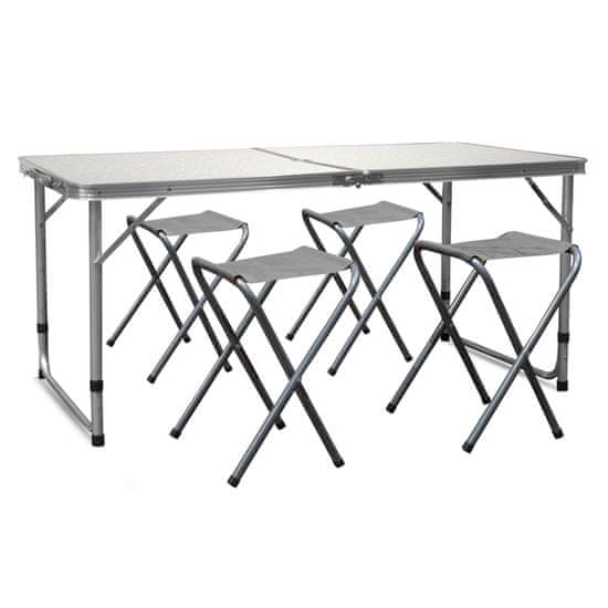Aga Kamping set na sklapanje Bijeli