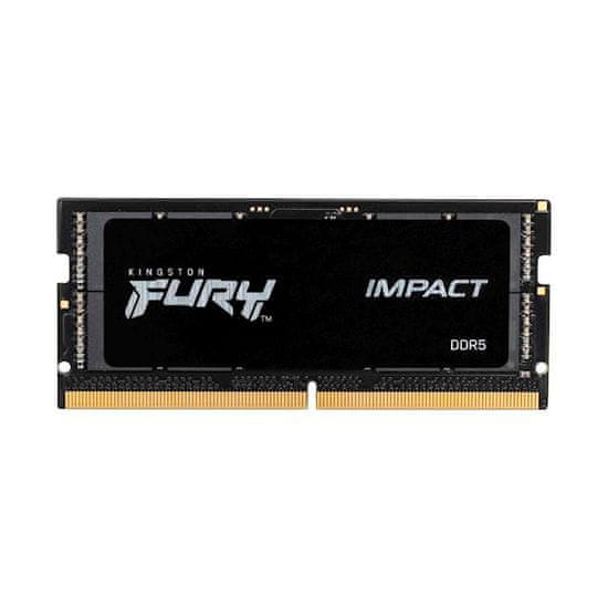 Kingston Fury Impact memorija (RAM), DDR5, 16 GB, 6400 MHz, CL38, 1,1 V (KF564S38IB-16)