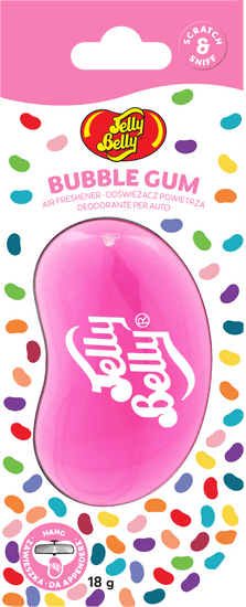 Jelly Belly osvježivač zraka 3D Air Fresh - Bubblegum