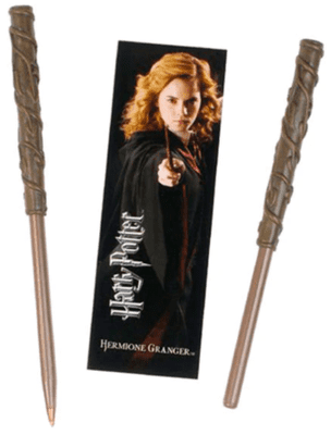 HP Wands: Hermione Wand olovka i bookmarker
