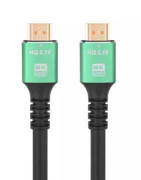 KEDO HDMI kabel M-M, ver. 2.1, 8k, 1,5m, zlato