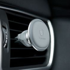 BASEUS Ventilation magnetski držač mobitela za auto, srebro