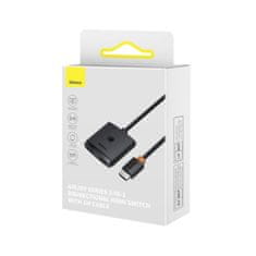 BASEUS AirJoy HDMI adapter 4K + kabel 1m, crno