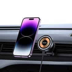 Tech-protect V5 MagSafe držač mobitela za auto 15W, crno