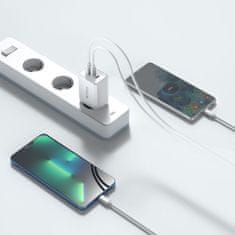 Tech-protect Multi Port punjač USB / 2x USB-C QC 65W, bijela
