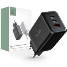 Tech-protect Multi Port punjač USB / 2x USB-C QC 65W, crno