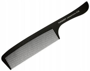 Toni&Guy Frizerski češalj za šišanje i raspetljavanje, antistatički, crni, 8138