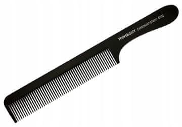 Toni&Guy Frizerski češalj za šišanje i raspetljavanje, antistatički, crni, 8102