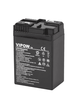 vipow Gel baterija 6V 4.0Ah