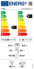 Candy CSOW 4855TW4/1-S perilica-sušilica