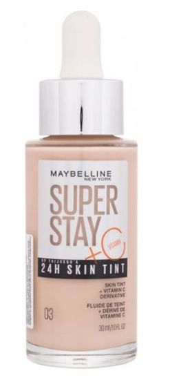 Maybelline New York Super Stay Skin Tint 24H tonirani serum, 03