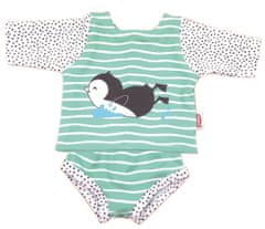 Heless Pingvin set kupaći kostim + obruč + natikače 35-45 cm