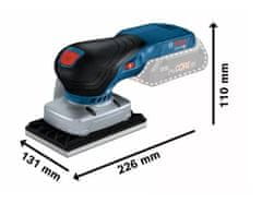 BOSCH Professional GSS 18V-13 Solo vibracijska brusilica (06019L0101)