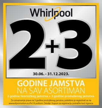 Whirlpool 2+3 godine jamstva