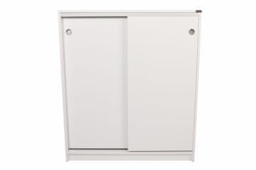 Woody Fashion Ormarić za cipele, Bijela boja, ADR-322-BB-1