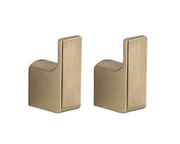 Gedy PIRENEI Zlatna Mat Kupaonska Kuka, 2 kom PVD Premaz